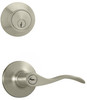 Weslock Keyed Lever Set with Deadbolt Combo for Entrance Doors | Model 02271XNXNFR22