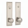 Weslock Front Door Handle Set with Lock – Sleek & Elegant Design | MPN: 06671ININSL2D
