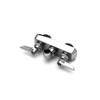 T&S Brass TB1105LN Wall Mount Workboard Faucet with 3-1/2-Inch Centers, Lever Handles and Less Nozzle