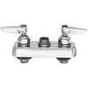 T&S Brass TB1110LN Centerset Bathroom Faucet with Double Handles optional accessory: Spout Included