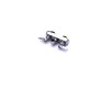 T&S Brass TB1115LNM Work Board Faucet, Wall Mount, 4" Centers, Lever Handles, Less Nozzle (Pack of 6)
