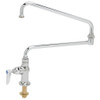 T&S Brass TB0319 Single Pantry Faucet, Special 24" Double-Joint Swing Nozzle