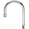 T&S Brass T123X Rigid Gooseneck, 5-1/2" Spread, 12-1/2" Height, 7-1/2" Clearance