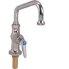 T&S Brass TB0207 Single Pantry Faucet with Single Hole Base, Deck Mount and 6-Inch Swing Nozzle