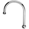 T&S Brass T135X Swivel Gooseneck, 8-3/4 Spread, 12-1/16 Height, 5-9/16 Clearance