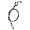 T&S Brass TB0101 Spray Valve with Rose Spray Head and 38-Inch Flexible Stainless Steel Hose