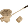 T&S Brass TB3970 WASTE VALVE 1-1/2 IN. OR 2 IN. DRAIN OUTLET NO OVERFLOW LEVER 3-1/2 IN.