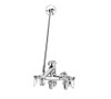 T&S Brass TB0667RGH Service Sink Faucet, Wall Mount, Adjustable Centers, Vac. Breaker, Wall Brace, Rough