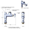 T&S Brass TB0286LNEZ Big-Flo Easy Install Add-On Faucet (Less Nozzle)