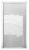 Sterling Plumbing 105006 Sterling Vista Pivot II Shower Door, Silver with Pebbled Glass Texture