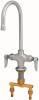 T&S Brass 02-0300 -M T & S DOUBLE PANTRY FAUCET T & S DOUBLE PANTRY FAUCET13" High Deck To Top Of