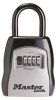 MASTERLOCK U008965 - Locking Combination 5 Key Steel Box 3 1/2W X 1 5/8D X 4H Black/Silver "Product Category: Breakroom And Janitorial/Building Safety & Security Products".