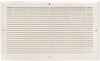 IMPERIAL MANUFACTURING 131941 IMPERIAL™ PLASTIC SIDEWALL GRILLE, 18X6 IN., WHITE, 10 GRILLES PER CASE