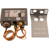 Johnson Controls 8546 Micro-Set Control for Non-Corrosive Refrigerants, Single-Pole, Single-Throw, 100 to 500 psi High Pressure Side, Low Cut-Out, 36" Capillary, 1/4" Flare Nut