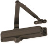 LCN U022232 1260 Medium Duty Door Closer, Dark Bronze Powder Coat Finished, Cast Iron, Non-Handed, Regular Arm with Parallel Arm Shoe