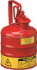 Justrite 897558 MFG TYPE 1 RED STEEL SAFETY CAN FOR FLAMMABLES 1 GALLON