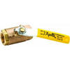 CONBRACO 109462 Apollo 70-100 Series Bronze Ball Valve, Two Piece, Inline, Lever, 3/8" NPT Female