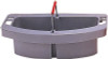 Rubbermaid RCP264900GY Commercial Maid Cleaning Caddy, Gray,