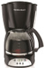 HAMILTON BEACH 2490827 ® 12 CUP DIGITAL COFFEE MAKER, BLACK | Programmable clock/timer | 2 hour auto shutoff