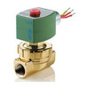 ASCO 126546 -120/60,110/50 Brass Body Hot Water and Steam Pilot Operated Diaphragm and Piston Valve, 125 psi Maximum Steam Operating Pressure, 3/4" Pipe Size, 2-Way Normally Closed, EPDM/PTFE Sealin