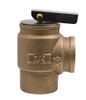 CONBRACO 45220 Apollo Valve 10-400 Series Bronze Safety Relief Valve, ASME Hot Water, 30 psi Set Pressure, 3/4" NPT Female.