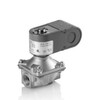 ASCO 68666 Aluminum Body High Pressure Pilot Operated Fuel Gas Shutoff Valve, 1-1/4" Pipe Size, 2-Way Normally Closed, Nitrile Butylene Sealing, 1.75" Orifice, 23 Cv Flow, 120V/60 Hz, 110V/50 Hz