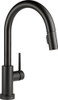 Delta 9159T-BL-DST Trinsic Single Handle Pull-Down Kitchen Faucet with Touch2O Technology 134847