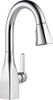 Delta 9983-DST Faucet Mateo Single Handle Pull-Down Prep Faucet, Chrome