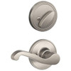SCHLAGE JH59LAS619RH Handleset Ins Sngl Sat Nkl Las