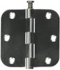 Deltana SS35R5U32D-R  3.5 x 3.5 x 0.62 in. Radius Hinge, Satin Stainless Steel - 30 Case - Pack of 2