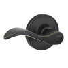 SCHLAGE J40PSEV716 J Series Seville Privacy Door Lever Finish: Aged Bronze