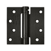 Deltana DSH44U10B 4 in. x 4 in. Single Action Steel Spring Hinge (Set of 10) (Oil Rubbed Bronze)