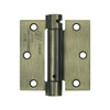 Deltana DSH35U5 3.5 in. x 3.5 in. Single Action Steel Spring Hinge (Set of 10) (Antique Brass)