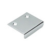 Deltana DCM215U26 2 in. x 1.5 in. Solid Brass Drawer & Cabinet Mirror Pull (Set of 10) (Chrome)