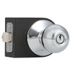 SCHLAGE F51AORB625 F51A ORB 625 Orbit Keyed Entry Knob, Bright Chrome