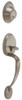 SCHLAGE JH58BAR620 Dexter by  Barcelona Exterior Handleset with Deadbolt, Antique Pewter
