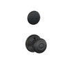 SCHLAGE F94GEO716 F94-GEO Georgian Knob Dummy Interior Pack from the F-Series, Aged Bronze