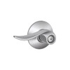 SCHLAGE F40SAC626 F40 SAC 626 Sacramento Privacy Lock Lever, Satin Chrome