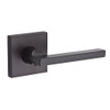 Baldwin FDSQUCSR112  Reserve Full Dummy Lockset x Square with Contemporary Square Rose in Aged Bronze Finish by