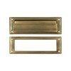 Deltana MS626U5  8 7/8-Inch Mail Slot with Solid Brass Interior Frame