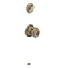 SCHLAGE F59GEO609 F59 GEO 609 Georgian Interior Knob with Deadbolt, Antique Brass (Interior Half Only)