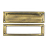 Deltana MS211U5 DEL MS211U US5 MAIL SLOT STAND 13.125 X 3.625 IN BRASS
