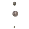SCHLAGE F59SIE620 F59 SIE 620 Siena Interior Knob with Deadbolt, Antique Pewter (Interior Half Only)