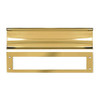 Deltana MS0030CR003  HD 3-1/16-Inch x 13-Inch Solid Brass Mail Slot