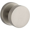 Baldwin PVCONCRR150 PV.CON.CRR Modern Privacy Door Knob Set with Modern Round Rose from the, Satin Nickel