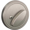 SCHLAGE JD80619 J Series Single Cylinder Deadbolt Finish: Satin Nickel