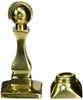 Deltana MDH35U3 Magnetic Door Holder Finish: Polished Brass.