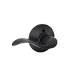 SCHLAGE F170ACC716LH  Accent Left Hand Dummy Lever, Aged Bronze