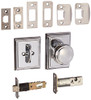 SCHLAGE F59AND625ADD Lock Company Interior Pack Andover Interior Pack Knob Set with Single Cylinder Deadbolt and Decorative Addison Rose