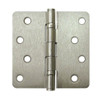 Deltana S44R4BB15A 4 in. x 4 in. x 0.25 in. Radius Ball Bearing Steel Hinge - Pair (Set of 10) (Antique Nickel)